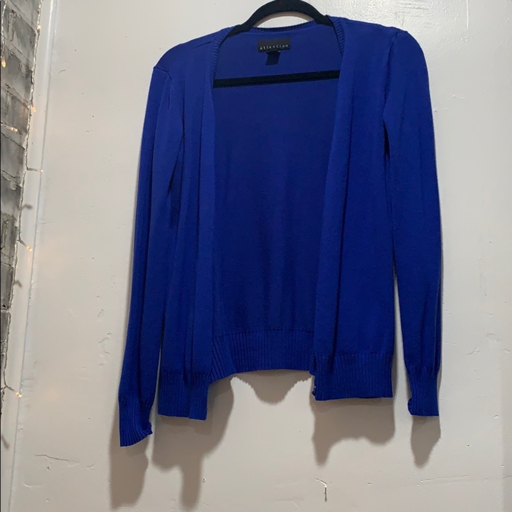 Royal Blue Cardigan